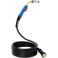 STAMOS Torche MIG MAG MIG36 Pack De Tuyaux Torche À Souder 5 M 340/300 A - Bois Naturel