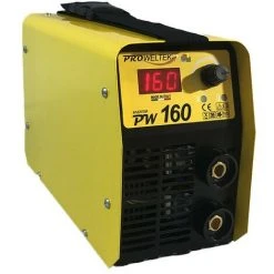 PROWELTEK Poste à Souder à L'arc Inverter PW160 + Cagoule Automatique 9/13 + Mallette Luxe -Soudure à larc Sales Store 54689848 3