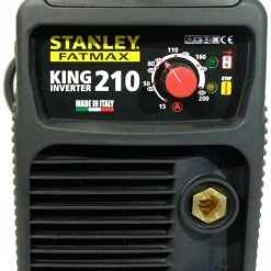 Poste à Souder INVERTER STANLEY FATMAX KING 210 PRO 100% Duty Cycle MMA Electrodes Acier Inox Fonte Basiques 1.6 à 5 Mm -Soudure à larc Sales Store 54690738 3