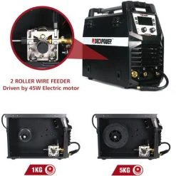 Decapower 180A Synergy Poste A Souder MIG MAG Flux MMA Lift DC Tig Gaz Et Sans Gaz Inverter Machine A Souder 4 En 1 -Soudure à larc Sales Store 55014238 4