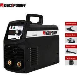 Decapower ECOMMA-160CEL Poste A Souder 160A A L'Arc Poste A Souder Inverter MMA Soudage Portable -Soudure à larc Sales Store 55014485 5
