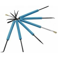 MONLY Baguette De Soudage 6 Pcs Soudage De La Station De Soudage De La Station De Soudage De Fer De Fer De Fer, Outil D'assistance De Chaleur électronique, Ensemble De La Puce D'alésoir. Soudeur Pou