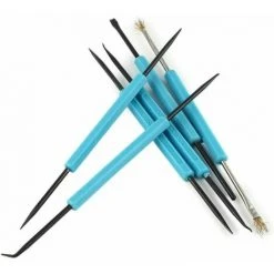 MONLY Baguette De Soudage 6 Pcs Soudage De La Station De Soudage De La Station De Soudage De Fer De Fer De Fer, Outil D'assistance De Chaleur électronique, Ensemble De La Puce D'alésoir. Soudeur Pou -Soudure à larc Sales Store 57218912 5