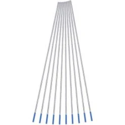 BEARSU 10pcs 1.0/1.6/2.4mm Électrodes De Soudure De Tungstène, Lanthanated Electrode Blue Tip(1.6 * 150mm) -Soudure à larc Sales Store 57685438 4