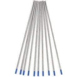 BEARSU 10pcs 1.0/1.6/2.4mm Électrodes De Soudure De Tungstène, Lanthanated Electrode Blue Tip(2.4 * 150mm) -Soudure à larc Sales Store 57685539 4