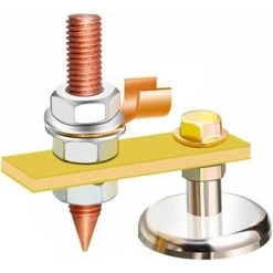 FLYME Fixer Pince Au Sol, Tête De L'aimant De Soudage, Pince De Soudage Magnétique Fixe De Serrage Solide Magnétique Solide Magnétique Pour Le Sol De Soudage électrique