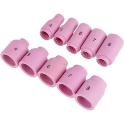 IRISFR Lilaris 49 Pcs Ensembles De Soudage TIG Lentille De Gaz En Cuivre Buses D'alumine Tasses Collets Accessoires De Soudage TIG Pour Pistolet De Soudage TIG -Soudure à larc Sales Store 58807730 3