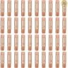 IRISFR Lilaris 40PCS Buse Mig 0,8, Embouts De Contact De Buse De Soudage 15AK MIG/MAG Ensemble De Support De Connecteur De Gaz 0,8 Pour Consommables De Torche De Soudage