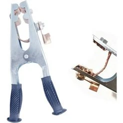 ENLENK Pinces De Terre De Soudage, 2 Pièces Pinces De Terre De Soudage 300A Et 500A Pinces De Tige De Terre Prise Sûre Et Stable Confortable Adaptée Au Soudage électrique -Soudure à larc Sales Store 58845495 3