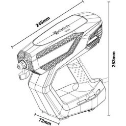 Decapower Porte-électrode Portable 2 En 1 Machine De Soudage à L'arc Portable Stick MMA Welder Machine -Soudure à larc Sales Store 60167098 5