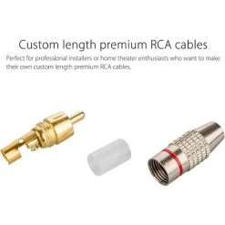 MACARON RCA Connecteur Male,Connecteurs Audio Vidéo RCA,RCA Terminal Connecteur Audio,RCA Connecteur à Sans Soudure,Connecteurs RCA Plug Jack(16pcs)LO-Ron 8 MACARON RCA Connecteur Male,Connecteurs Audio Vidéo RCA,RCA Terminal Connecteur Audio,RCA Connecteur à Sans Soudure,Connecteurs RCA Plug Jack(16pcs)LO-Ron -Soudure à larc Sales Store 60414058 4