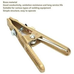 BENOBBY KIDS Laiton Pince De Masse, Pince De Terre à Souder Pour Souduremise à La Terre De Câble Pour La Machine De Soudure (260A) -Soudure à larc Sales Store 60417572 3