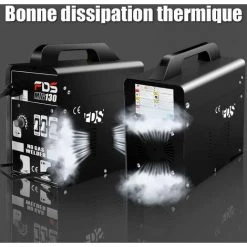 GOPLUS Poste à Souder, Soudage Electrique MIG 130 Tension 230V, Appareil De Soudage Professionnel, 30-120A Avec Masque Equipement De Soudage (Noir) -Soudure à larc Sales Store 60909034 3