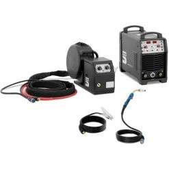 STAMOS Poste À Souder Mig/Mag Professionnel Gaz De Protection Fonction Synergic 350 A - Taupe