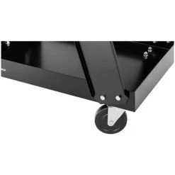 STAMOS Chariot De Soudage Mobile Soudure Servante Poste À Souder 3 Étages Chaines 80kg - Bleu, Noir -Soudure à larc Sales Store 61329751 3