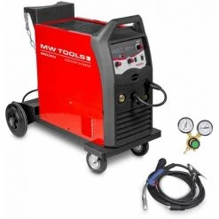 Poste à Souder MIG-MAG-FLUX Industriel Mobile 200 A - Manomètre Inclus MW-Tools MIG200I