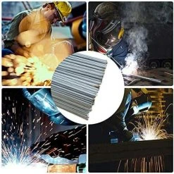 TINOR Baguette De Soudure, 50 Pièces électrodes De Soudage Soudure En Aluminium à Basse Température De 2,0 Mm - Tiges De Soudure Faciles à Fondre - Résistance à La Corrosion (50 Cm) -Soudure à larc Sales Store 64029079 4