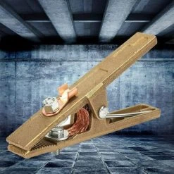 CARILLONSàVENT Pince De Masse Soudure,Carivent 300A Mâchoire Lourde En Laiton, Pince De Terre De Soudage Pour Poste De Soudage Welder，1 Pcs (300A) -Soudure à larc Sales Store 64140266 5