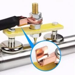 SLBRILLèRE Tête D'aimant De Soudure, Appui Magnétique De Soudure De Bride De Terre De Soudure Magnétique 6 SLBRILLèRE Tête D'aimant De Soudure, Appui Magnétique De Soudure De Bride De Terre De Soudure Magnétique -Soudure à larc Sales Store 64497852 3