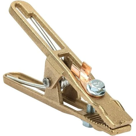 LLOVE Pince De Terre à Souder Au Sol En Forme De A En Laiton, Pince à Souder 260A Pour Machine à Souder 4 LLOVE Pince De Terre à Souder Au Sol En Forme De A En Laiton, Pince à Souder 260A Pour Machine à Souder – Image 4