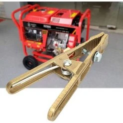 Laiton Pince De Masse,Pince De Terre à Souder Pour Souduremise à La Terre De Câble Pour La Machine De Soudure 1 Pcs (260A) 56Vingt -Soudure à larc Sales Store 64940277 3