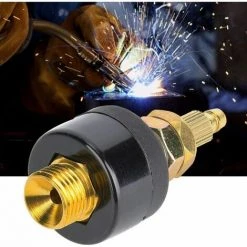 QERSTA Connecteur Rapide électrique De Gaz De Machine De Soudage à L'arc-argon De Torche De Soudeur Pour La Torche De Soudeur 70x15mm（2 Pcs） -Soudure à larc Sales Store 65040874 5