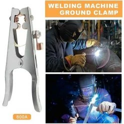 BDD Clip De Mise à La Terre, 1 Clip De Mise à La Terre De Soudage, équipement De Soudage Professionnel Durable, Adapté à La Plupart Des Machines à Souder -Soudure à larc Sales Store 65376733 3