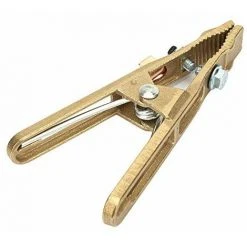 OSQI 260A Laiton A-forme Soudage Au Sol Pince De Terre Soudeur Terre Câble De Terre Cuivre Grip Clip Pince Pour Machine à Souder (260A) -Soudure à larc Sales Store 65507040 3