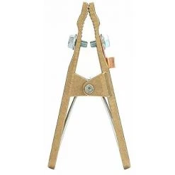 OSQI 260A Laiton A-forme Soudage Au Sol Pince De Terre Soudeur Terre Câble De Terre Cuivre Grip Clip Pince Pour Machine à Souder (260A) -Soudure à larc Sales Store 65507040 4