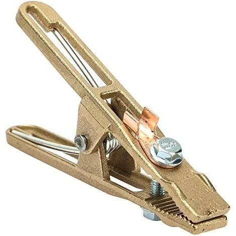 TINOR Laiton Pince De Masse, Pince De Terre à Souder Pour Souduremise à La Terre De Câble Pour La Machine De Soudure (260A) 5 TINOR Laiton Pince De Masse, Pince De Terre à Souder Pour Souduremise à La Terre De Câble Pour La Machine De Soudure (260A) – Image 5