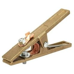 TINOR Laiton Pince De Masse, Pince De Terre à Souder Pour Souduremise à La Terre De Câble Pour La Machine De Soudure (300A)