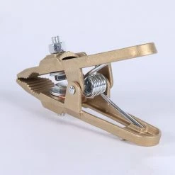 ELLE Pince De Terre Pour Machine à Souder Tout Cuivre Un Mot, Pince à Fil De Terre Haute Puissance En Cuivre Pur, (400A)