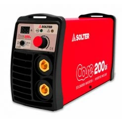 EQUIPO SOLDADOR INVERTER CORE 200Di CON ACCESORIOS SOLTER
