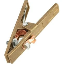 ENLENK Pinces De Mise à La Terre De Soudage, En Laiton Pinces Pour Câbles De Mise à La Terre Pinces Pour La Construction De Machines à Souder (300 A) -Soudure à larc Sales Store 67684896 5