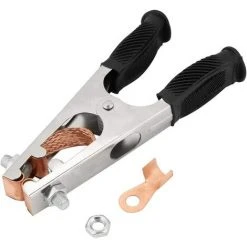 AOUGO Pince De Masse De Soudage, Pince De Terre De Soudage Galvanisée Pince De Tige De Terre 500A Magnétique Bonne Conductivité Pour Soudeur Pour Soudeur Manuel(US Type) -Soudure à larc Sales Store 67703963 4